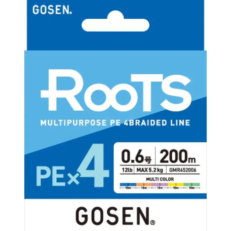 Gosen Flies|Fishing Lines<Roots PEx4 200mt