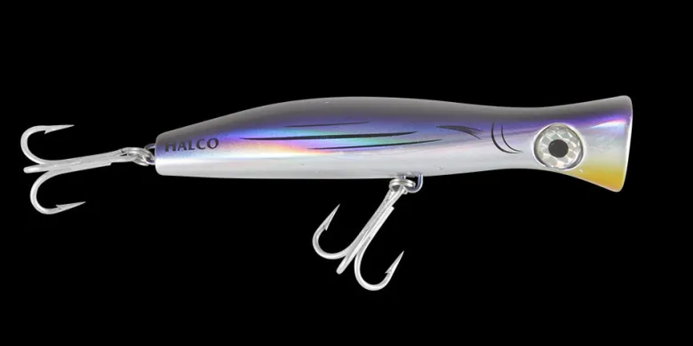 Halco Popper Lures|Flies<Roosta Popper 195