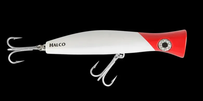 Halco Popper Lures|Flies<Roosta Popper 195