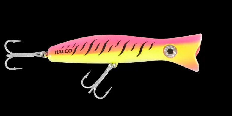 Halco Popper Lures|Flies<Roosta Popper 160