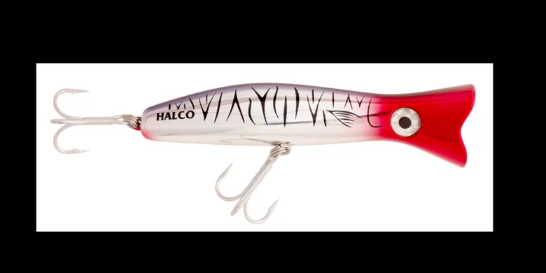 Halco Popper Lures|Flies<Roosta Popper 160