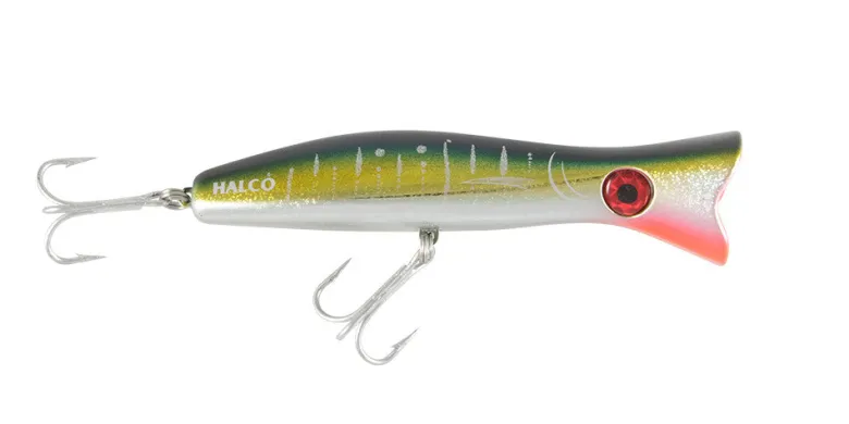 Halco Popper Lures|Flies<Roosta Popper 160