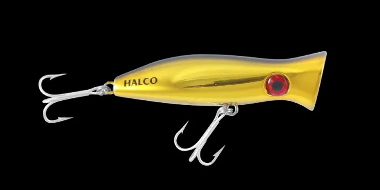 Halco Popper Lures|Flies<Roosta Popper 80