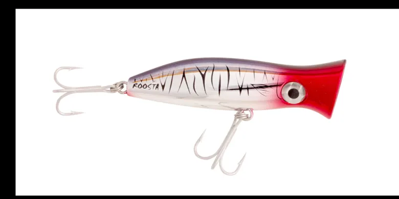 Halco Popper Lures|Flies<Roosta Popper 80