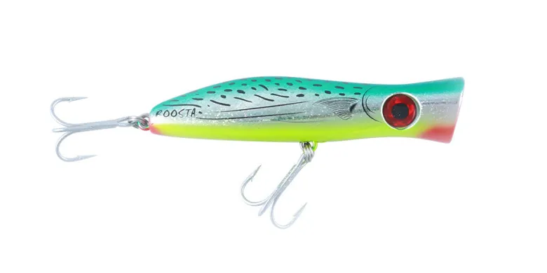 Halco Popper Lures|Flies<Roosta Popper 105