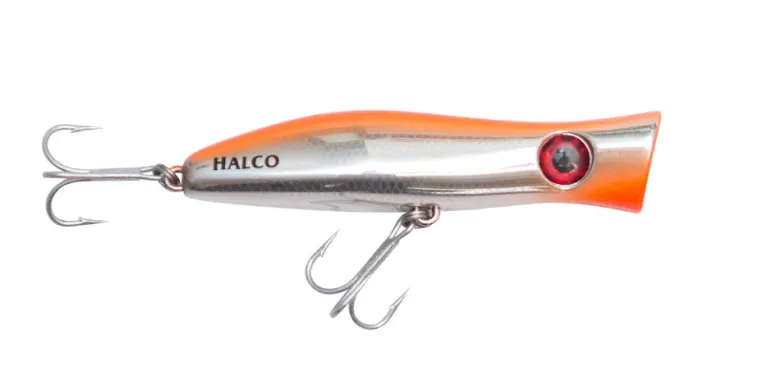 Halco Popper Lures|Flies<Roosta Popper 105