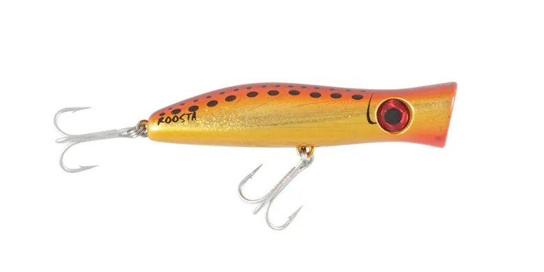 Halco Popper Lures|Flies<Roosta Popper 105
