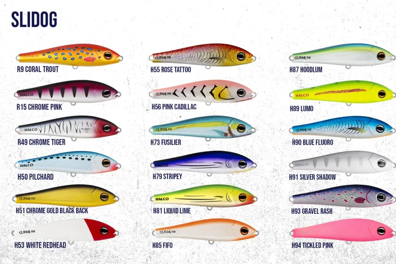 TackleWest Stickbaits|Flies<Halco Slidog 85