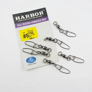 Harbor Swivels|Flies<Ball Bearing Swivel with Crosslock Snap