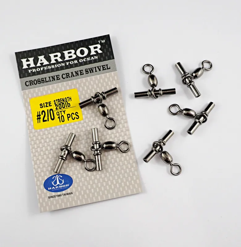 Harbor Swivels|Flies<Crossline Sleeve Swivel 10-pack