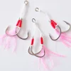 TackleWest Assist Hooks|Flies<Harbor Twin Assist Pink/UV 2-pack