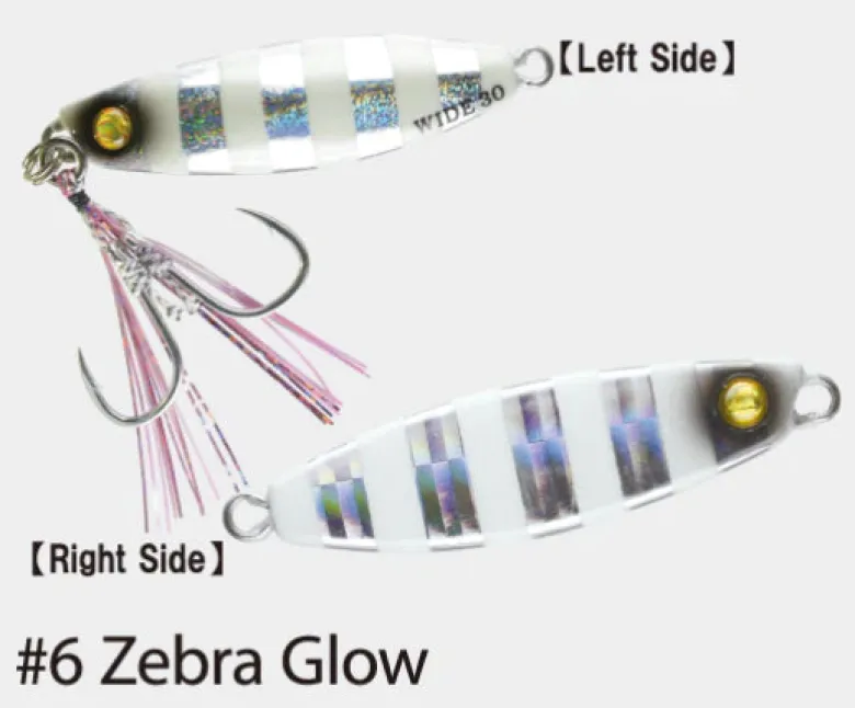 Hayabusa Micro Jigs|Flies<Jack Eye Shot Slow Wide 20g