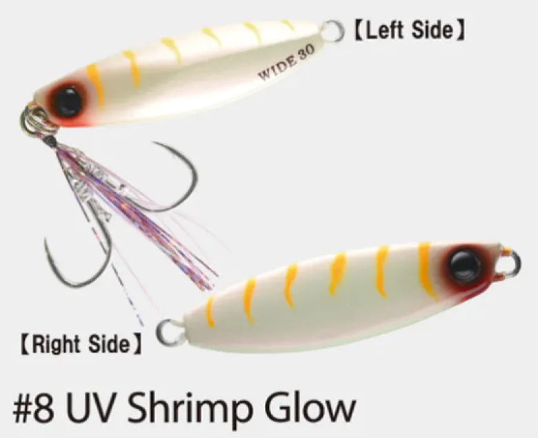 Hayabusa Micro Jigs|Flies<Jack Eye Shot Slow Wide 20g