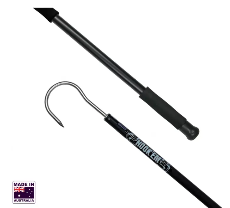 Hookem Gaffs|Flies<Fixed Gaff with Aluminium Handle