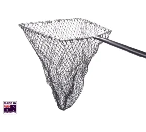 Hookem Nets|Flies<Large Net with Heavy Duty Knotted Mesh 80cm Deep