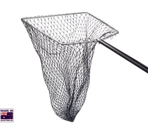 Hookem Nets|Flies<Net with Coated Braid Heavy Duty Mesh Extra Deep