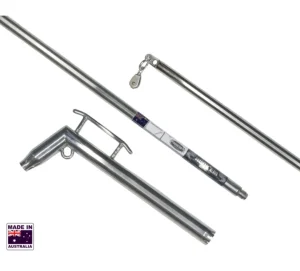 Hookem Teaser Accessories|Flies<Teaser Extension Bar 3 Position 2-piece 90cm Boom