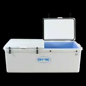 Icey Tek Fishing Catch Storage|Flies<260L White Split Lid Cooler