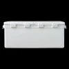Icey Tek Fishing Catch Storage|Flies<160L White Split Lid Cooler