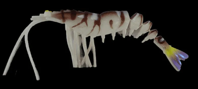 TackleWest Soft Plastic Lures|Flies<King Brown Killer Prawn