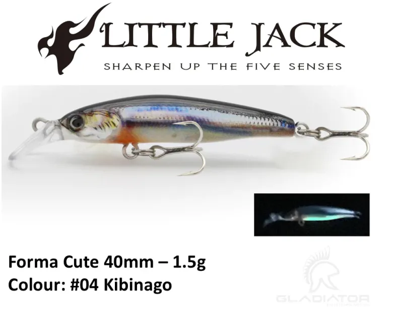 Little Jack Flies|Fishing Lures<Forma CUTE 40mm