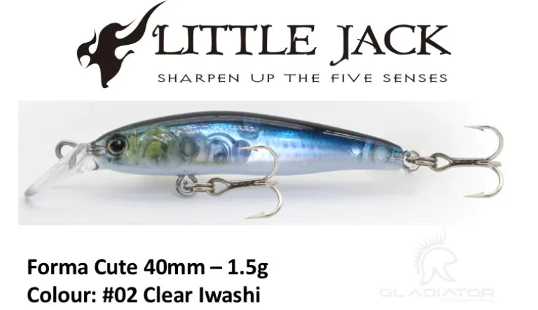 Little Jack Flies|Fishing Lures<Forma CUTE 40mm