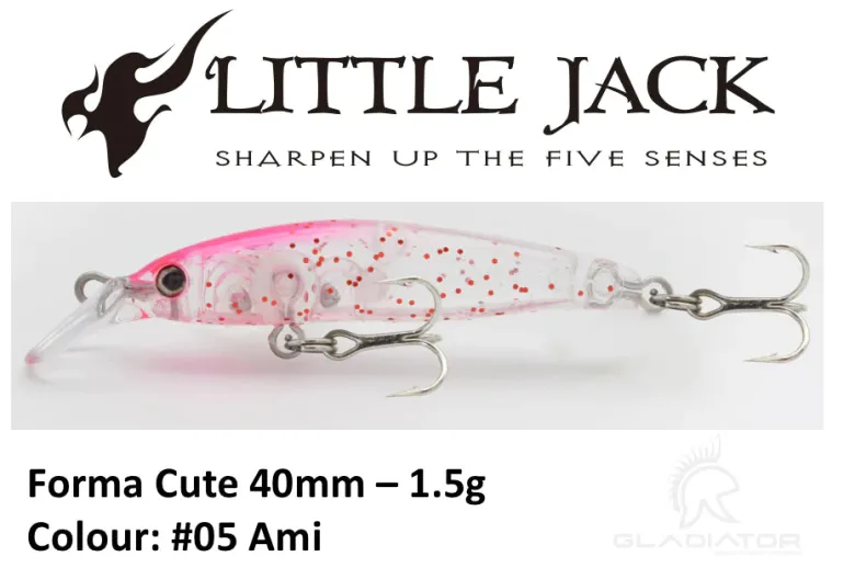 Little Jack Flies|Fishing Lures<Forma CUTE 40mm
