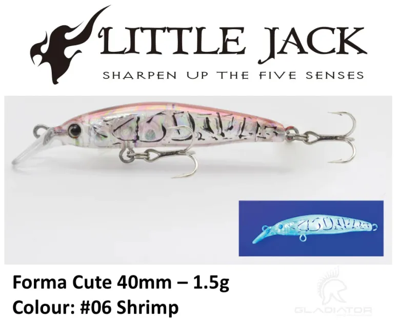 Little Jack Flies|Fishing Lures<Forma CUTE 40mm