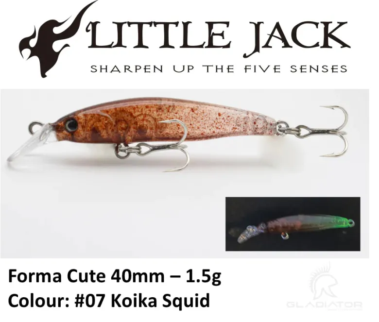 Little Jack Flies|Fishing Lures<Forma CUTE 40mm