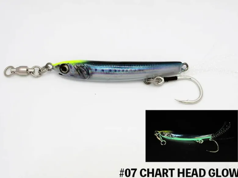 Little Jack Micro Jigs|Flies<Metal Addict Type 07 30g