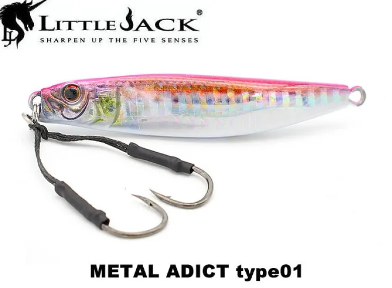 Little Jack Micro Jigs|Flies<Metal Adict Type 01 18g