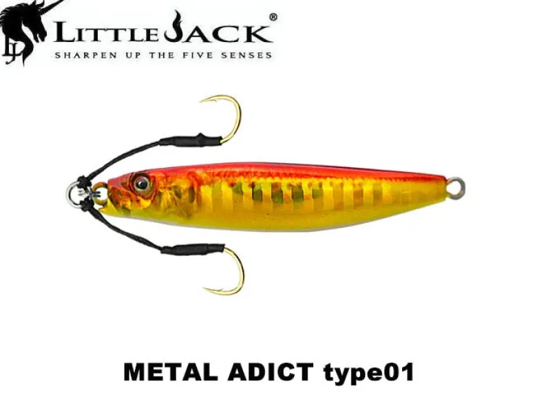 Little Jack Micro Jigs|Flies<Metal Adict Type 01 18g