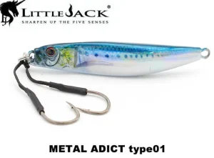Little Jack Micro Jigs|Flies<Metal Adict Type 01 12g