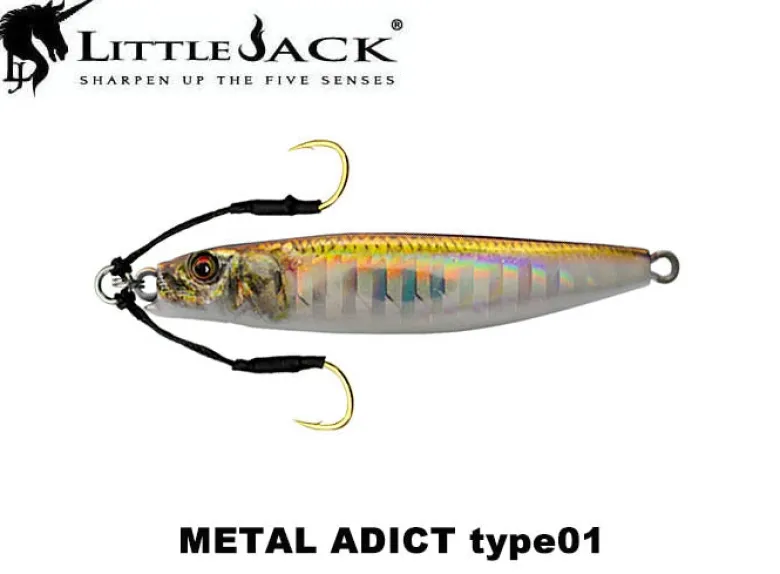 Little Jack Micro Jigs|Flies<Metal Adict Type 01 12g