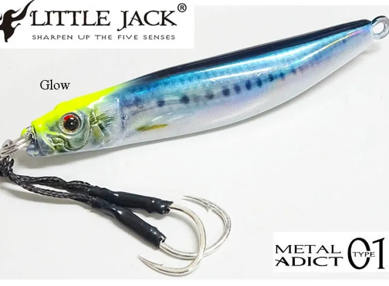 Little Jack Micro Jigs|Flies<Metal Adict Type 01 30g