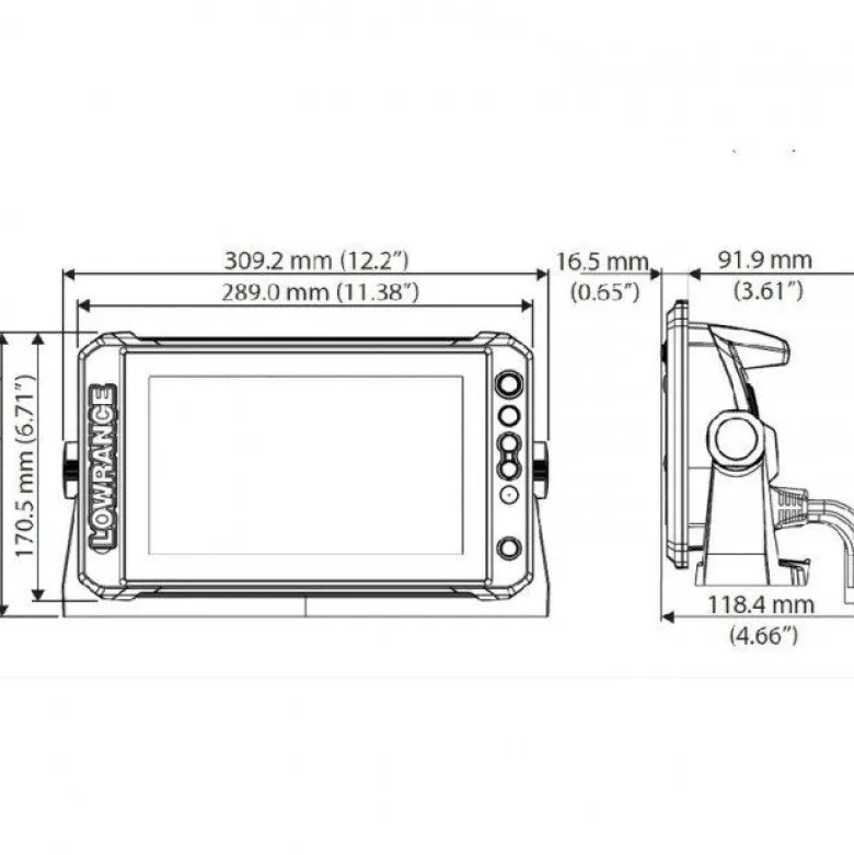 Lowrance Lowrance Australia|Flies<Elite FS9 3in1 AUS/NZ