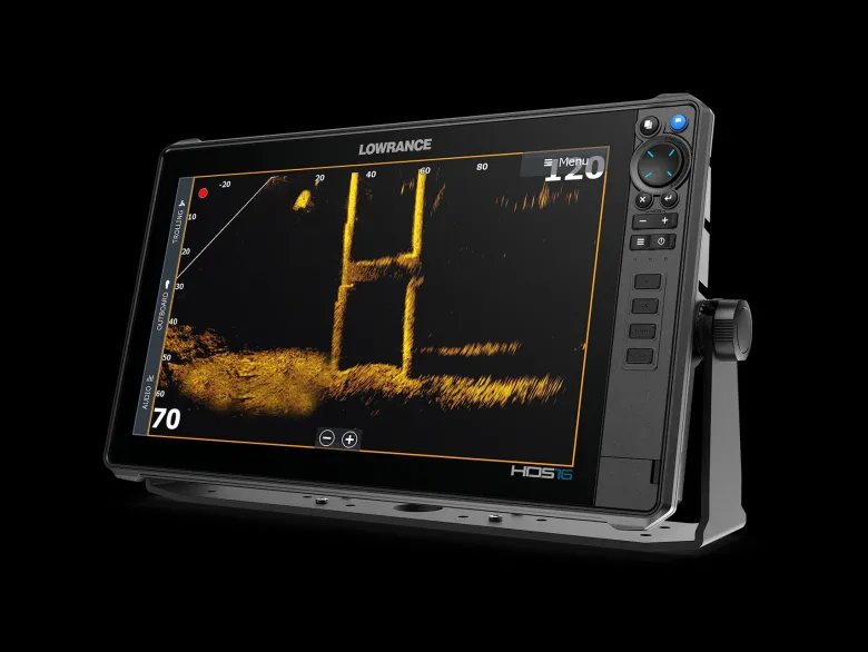 Lowrance Lowrance Australia|Flies<HDS Pro 16 with 3 in 1 HD Transducer and CMap AUS