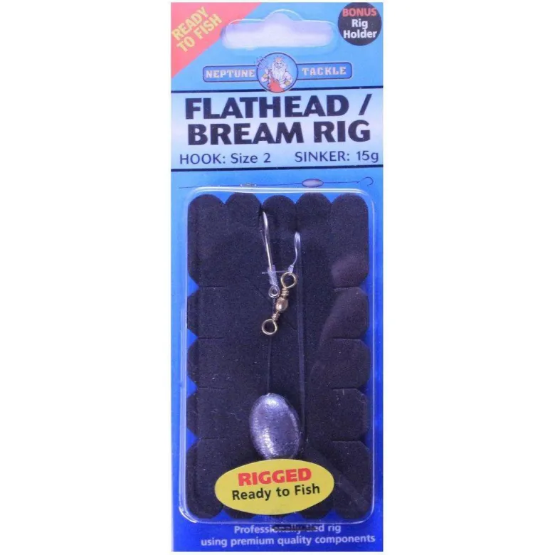 TackleWest Pre-made Rigs|Flies<Neptune Flathead/bream Rig