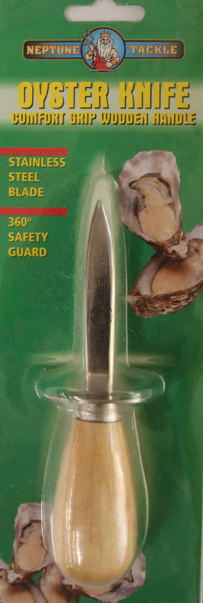 TackleWest Filleting Knives|Flies<Neptune Oyster Knife Wooden Handle