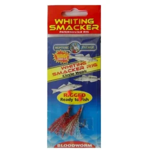 TackleWest Pre-made Rigs|Flies<Neptune Whiting Smacker Bloodworm