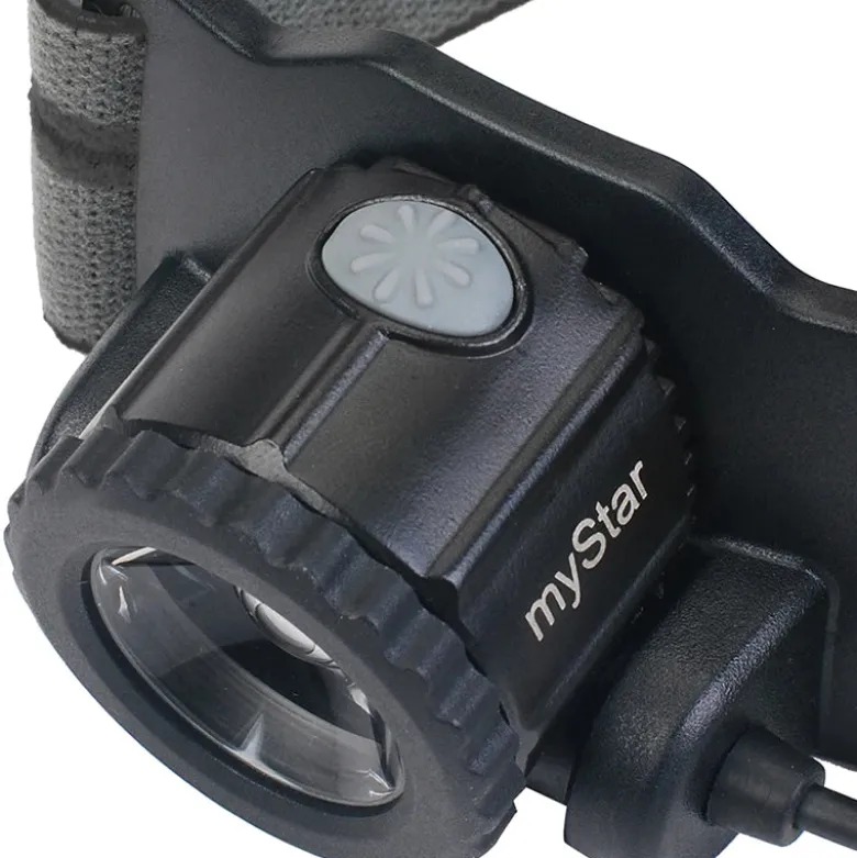 NexTorch Torches & Headlamps|Flies<NXMYSTAR R H-Series Mystar Rechargable Headlamp 360 Focus Adjustable Beam