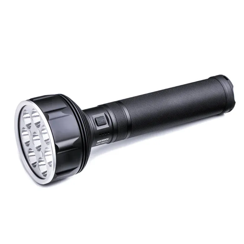 NexTorch Torches & Headlamps|Flies<NXSAINT31 Saint Torch Rechargeable Ultra Bright Large Search Light with Power Pack