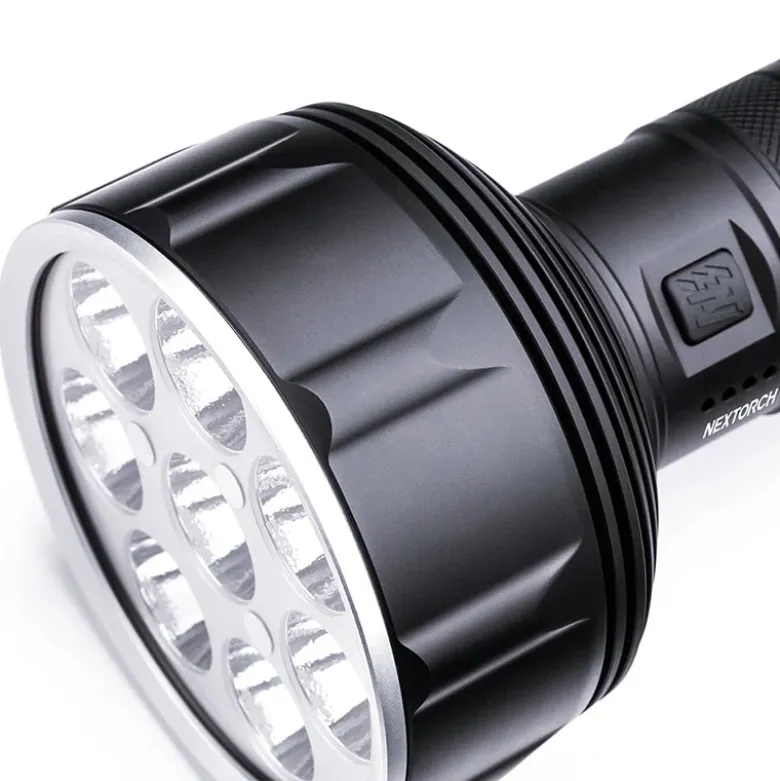 NexTorch Torches & Headlamps|Flies<NXSAINT31 Saint Torch Rechargeable Ultra Bright Large Search Light with Power Pack