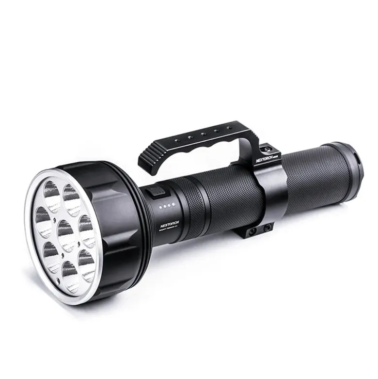 NexTorch Torches & Headlamps|Flies<NXSAINT31 Saint Torch Rechargeable Ultra Bright Large Search Light with Power Pack