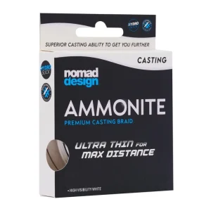 Nomad Flies|Fishing Lines<Design Ammonite Casting Braid 150yds