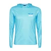 Nomad Long Sleeve Shirts Womens|Long Sleeve Shirts Mens<Design Hooded Tech Womens Flyer Teal
