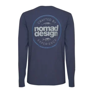 Nomad Long Sleeve Shirts Mens|Flies<Design L/S T-Shirt Classic Tuna Gunmetal