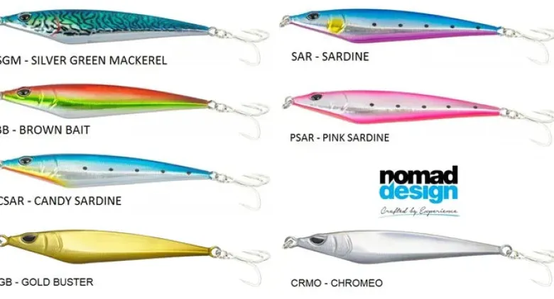 Nomad Metal Lures|Flies<Design Ridgeback LC