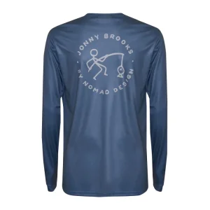 Nomad Long Sleeve Shirts Mens|Flies<Design Tech Jonny Brooks X Gunmetal