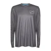 Nomad Long Sleeve Shirts Mens|Flies<Design Tech Shirt Tackle Box Graphite